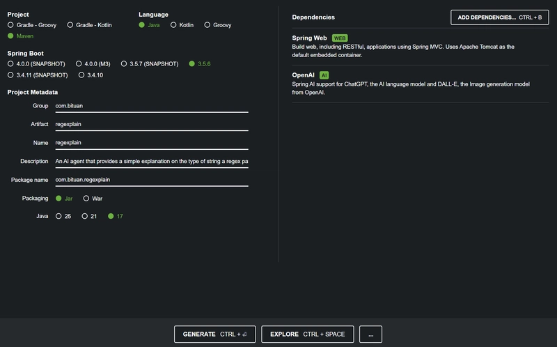 初始化 Spring 项目